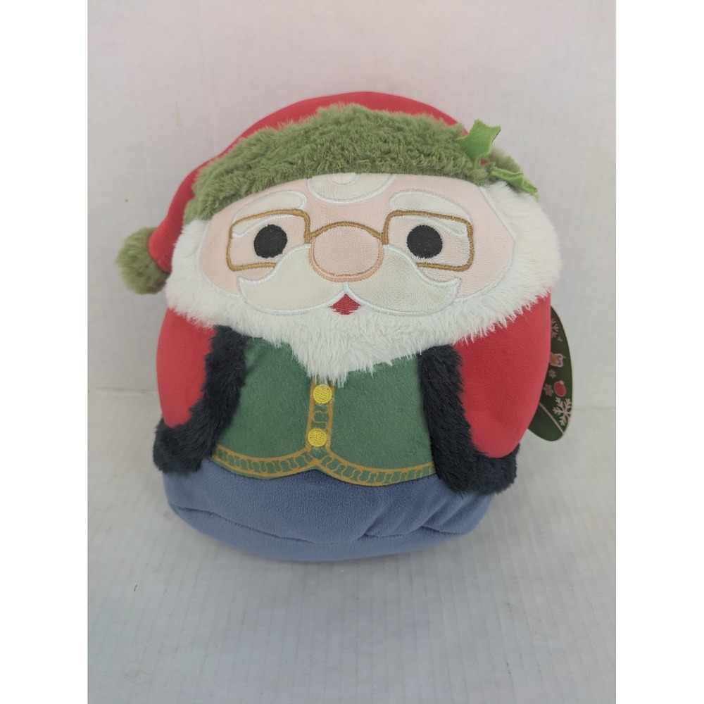 Squishmallows Nick Santa Claus Plush 8" Red Green Holiday 2024 NWT Gift Toy